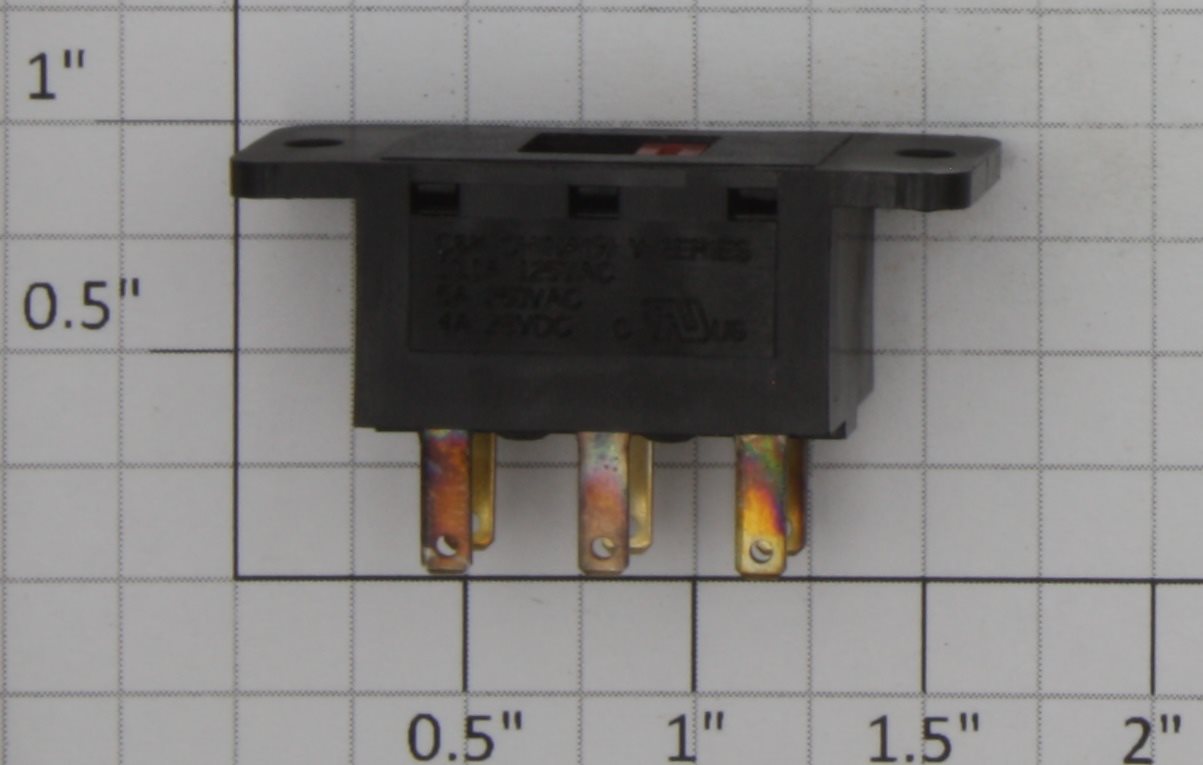 Acme 0702-8 DPDT Slide Switch 5A @ 25VDC