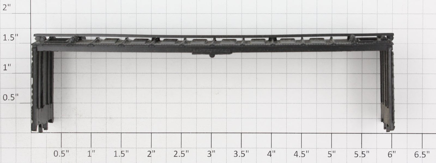 Athearn 15512 HO Black Reefer Car Shell