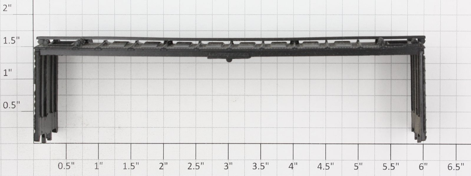 Athearn 15512 HO Black Reefer Car Shell