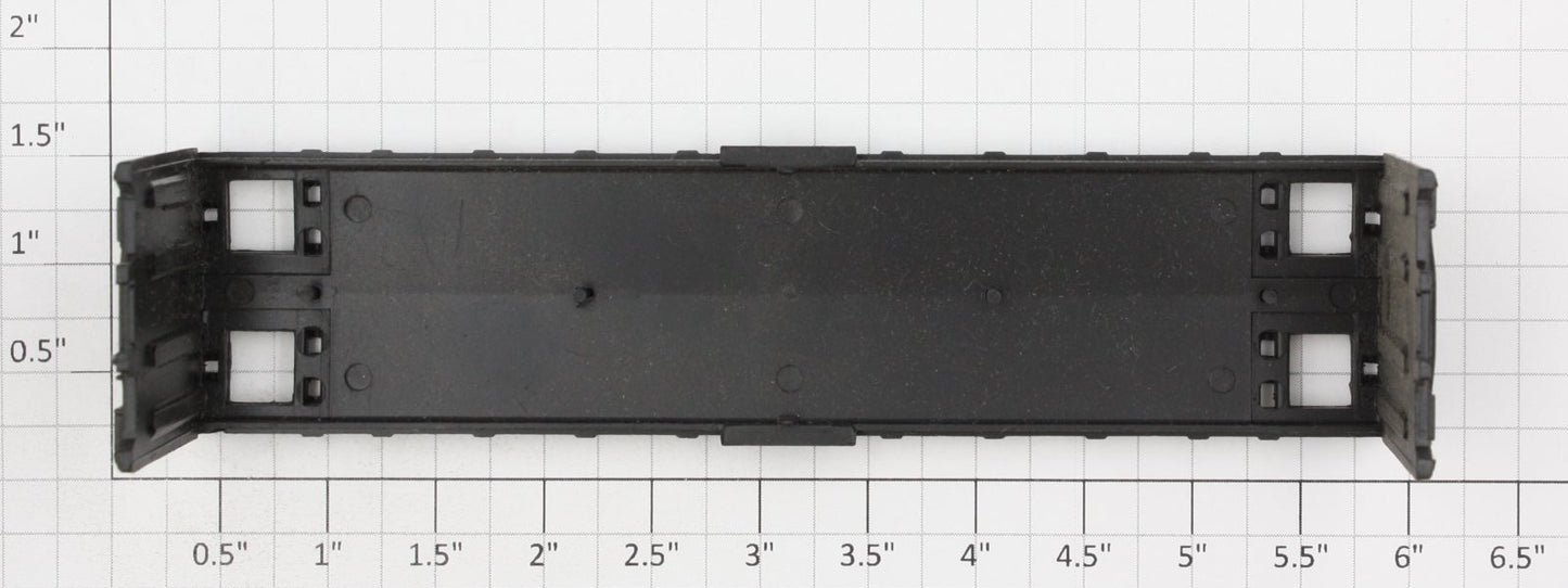 Athearn 15512 HO Black Reefer Car Shell
