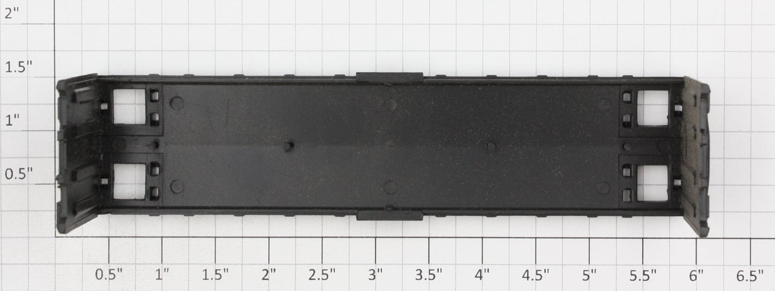 Athearn 15512 HO Black Reefer Car Shell