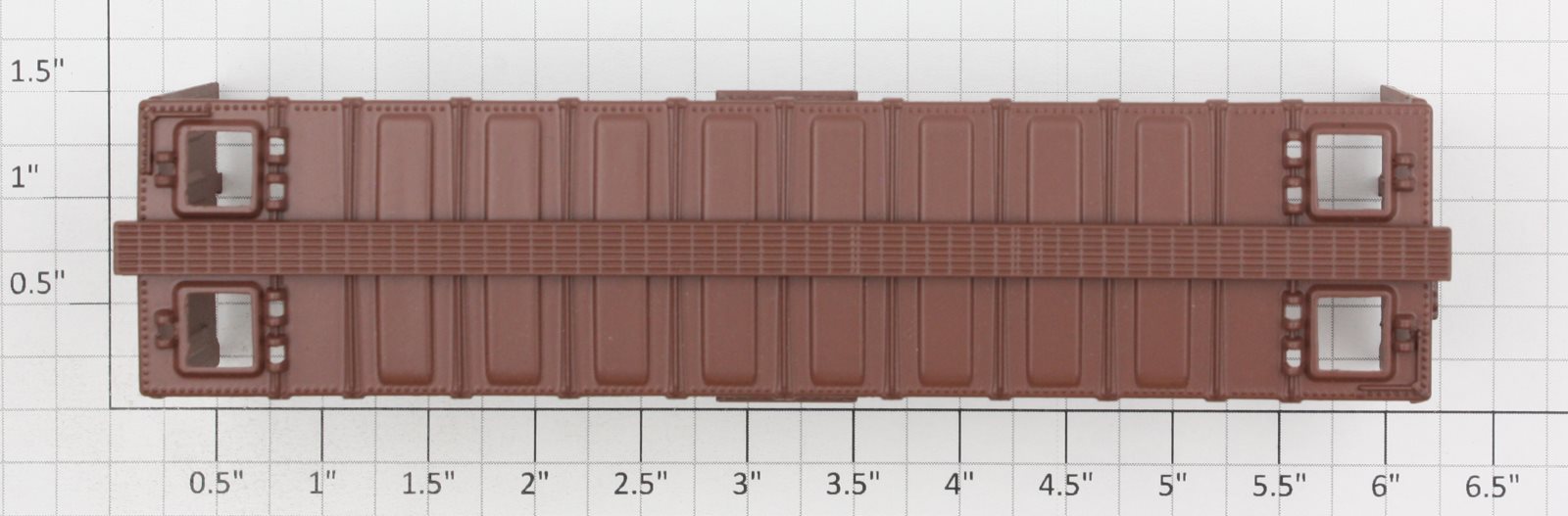 Lionel 15512 HO Brown Reefer Car Shell