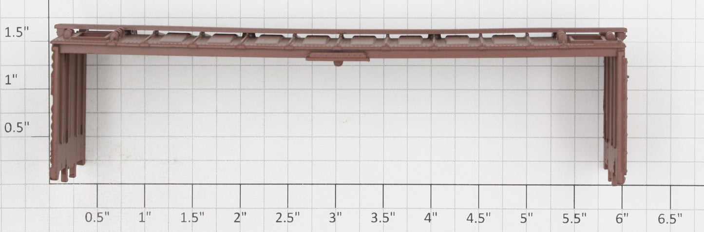 Lionel 15512 HO Brown Reefer Car Shell