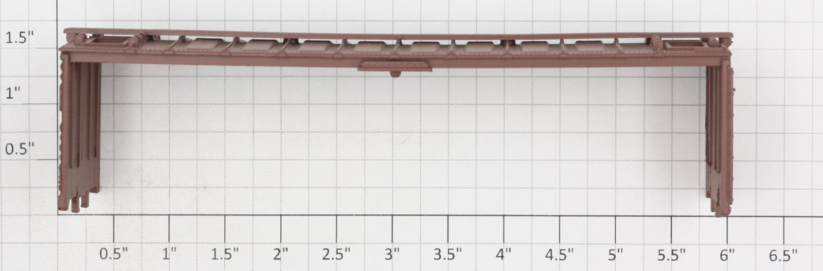 Lionel 15512 HO Brown Reefer Car Shell