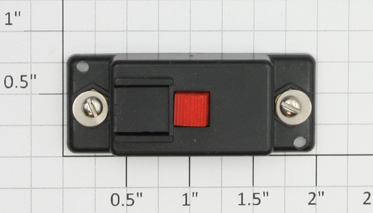 Lionel 190-25 O Gauge Red Pushbutton Control Switch