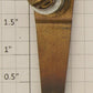 American Flyer XA12A933-L Left Side Transformer Shaft with Contact and Roller