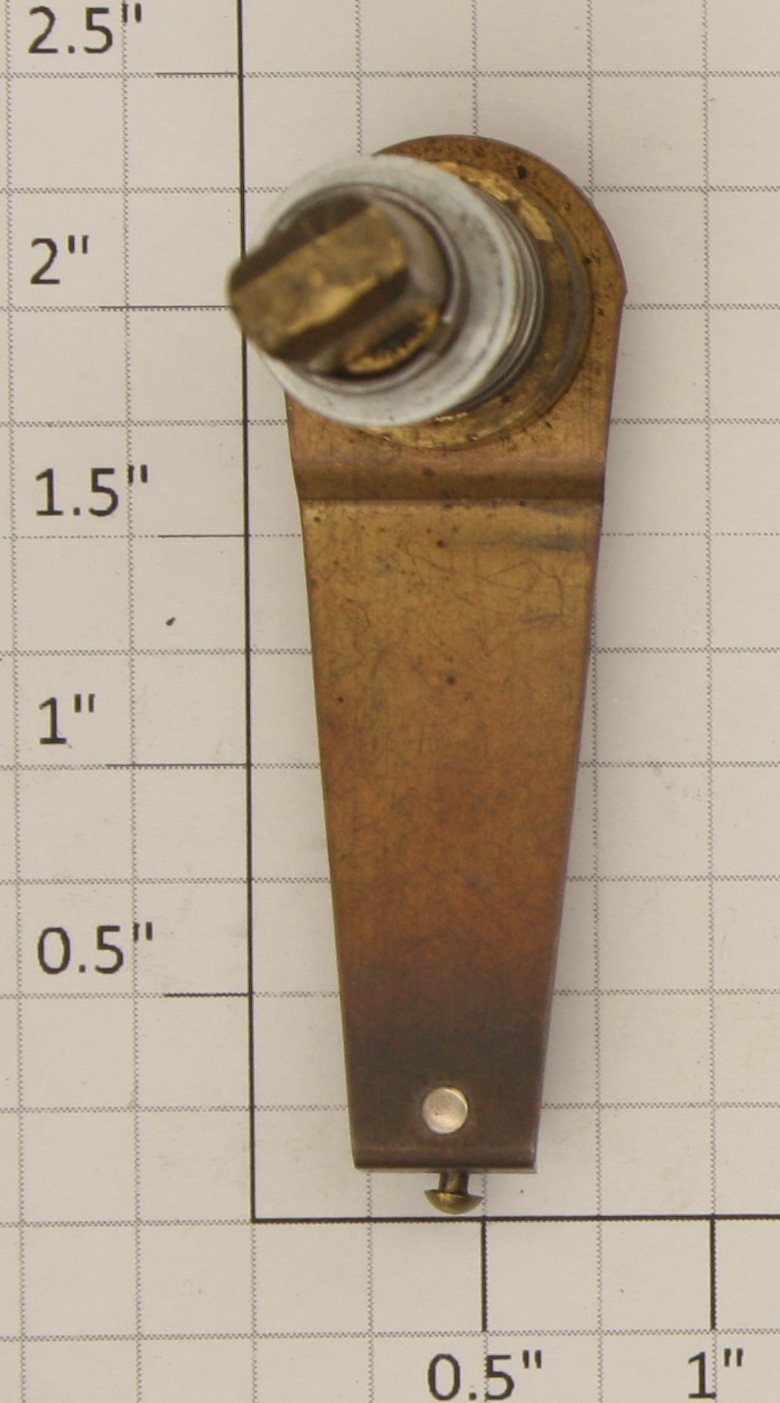 American Flyer XA12A933-L Left Side Transformer Shaft with Contact and Roller