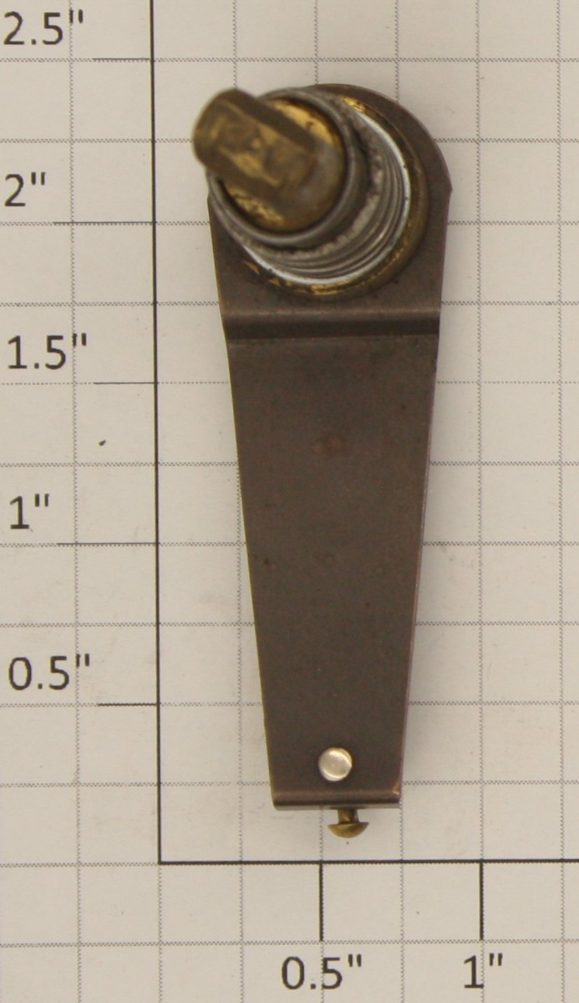 American Flyer XA12A933-R Right Side Transformer Shaft with Contact and Roller