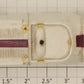American Flyer PA17D267 White with Purple Stripe Buick Car Body Shell