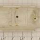 American Flyer PA17D267 White with Purple Stripe Buick Car Body Shell