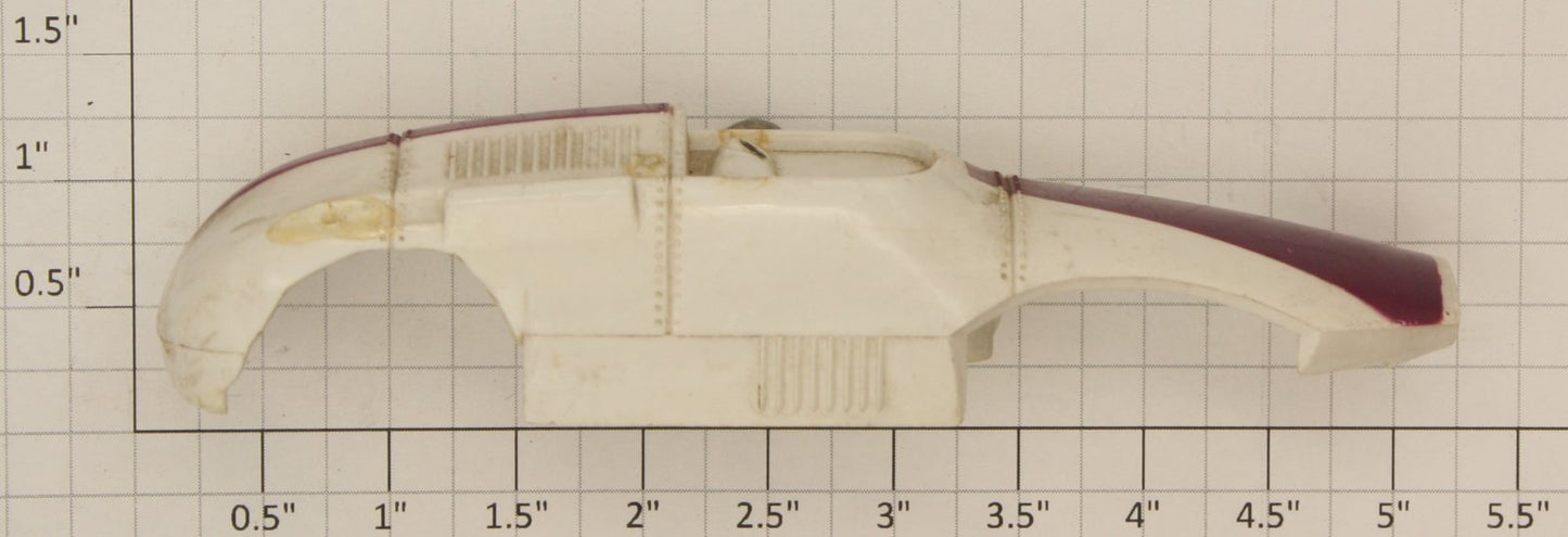 American Flyer PA17D267 White with Purple Stripe Buick Car Body Shell