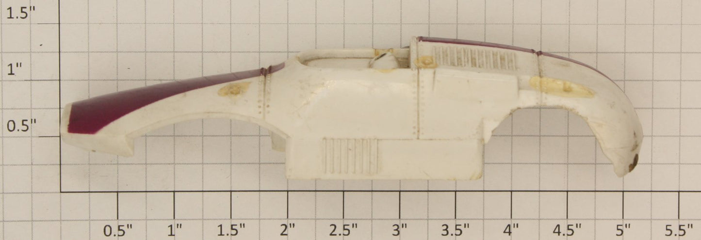 American Flyer PA17D267 White with Purple Stripe Buick Car Body Shell