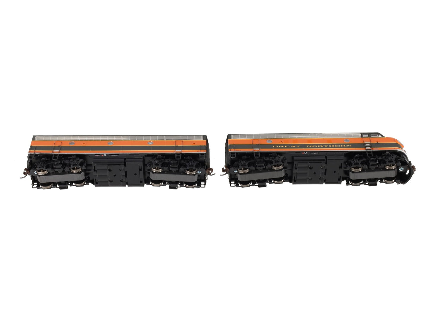 Athearn G2627 HO Scale Great Northern F-3AB Phase 4 Diesel Locomotive Set NIB