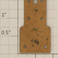 American Flyer PA14A208A-L S Scale Smoke Unit Cover Plate