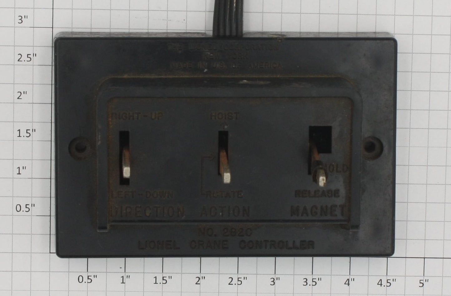 Lionel 282C O Gauge Gantry Crane Controller Wired
