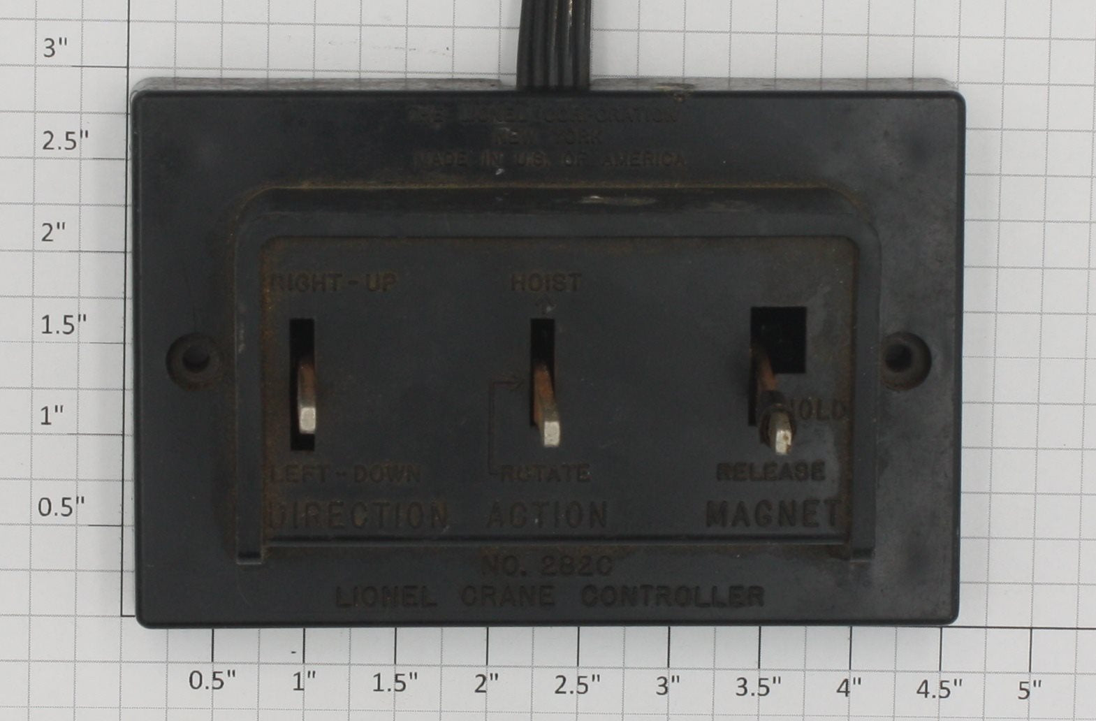 Lionel 282C O Gauge Gantry Crane Controller Wired