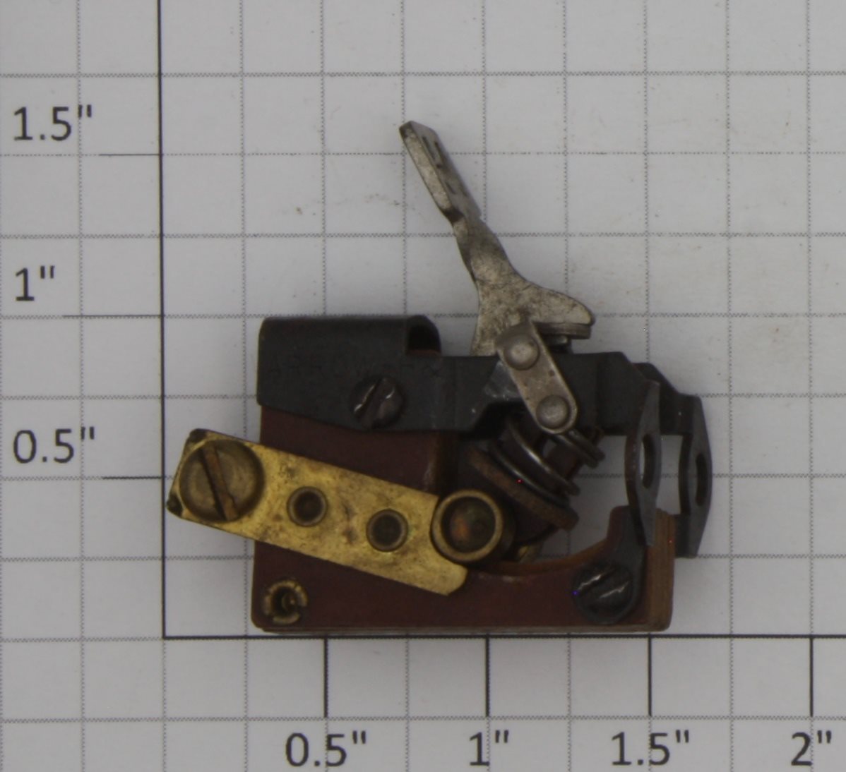 Hillman 0702-10 SPST Vintage Toggle Switch