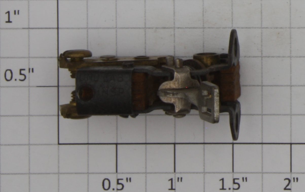 Hillman 0702-10 SPST Vintage Toggle Switch