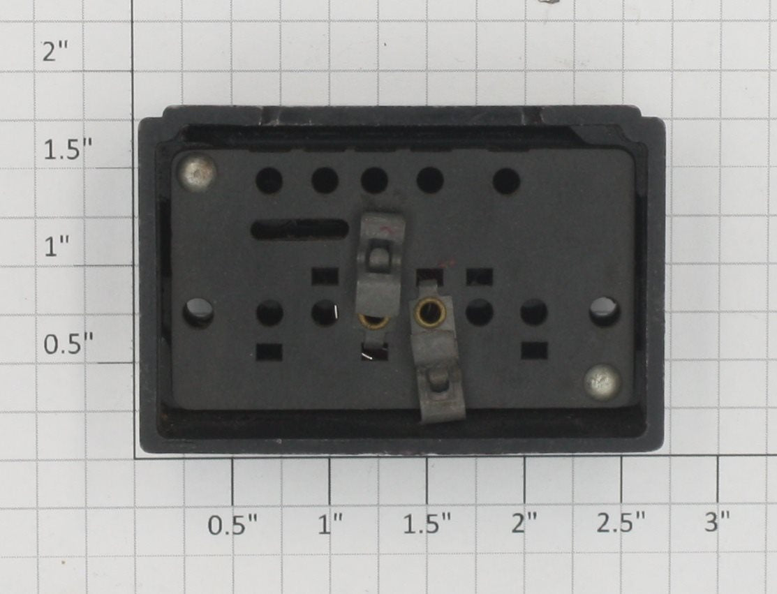 American Flyer XA10961H Black Fahenstock S Gauge "Mail Pickup" Control Button