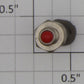 Acme 0702-5 Red SPST Momentary Rounded Push Button Switch