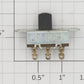 Lionel 3969-303 Stackpole DPDT Slide Switch 3A @ 125VAC