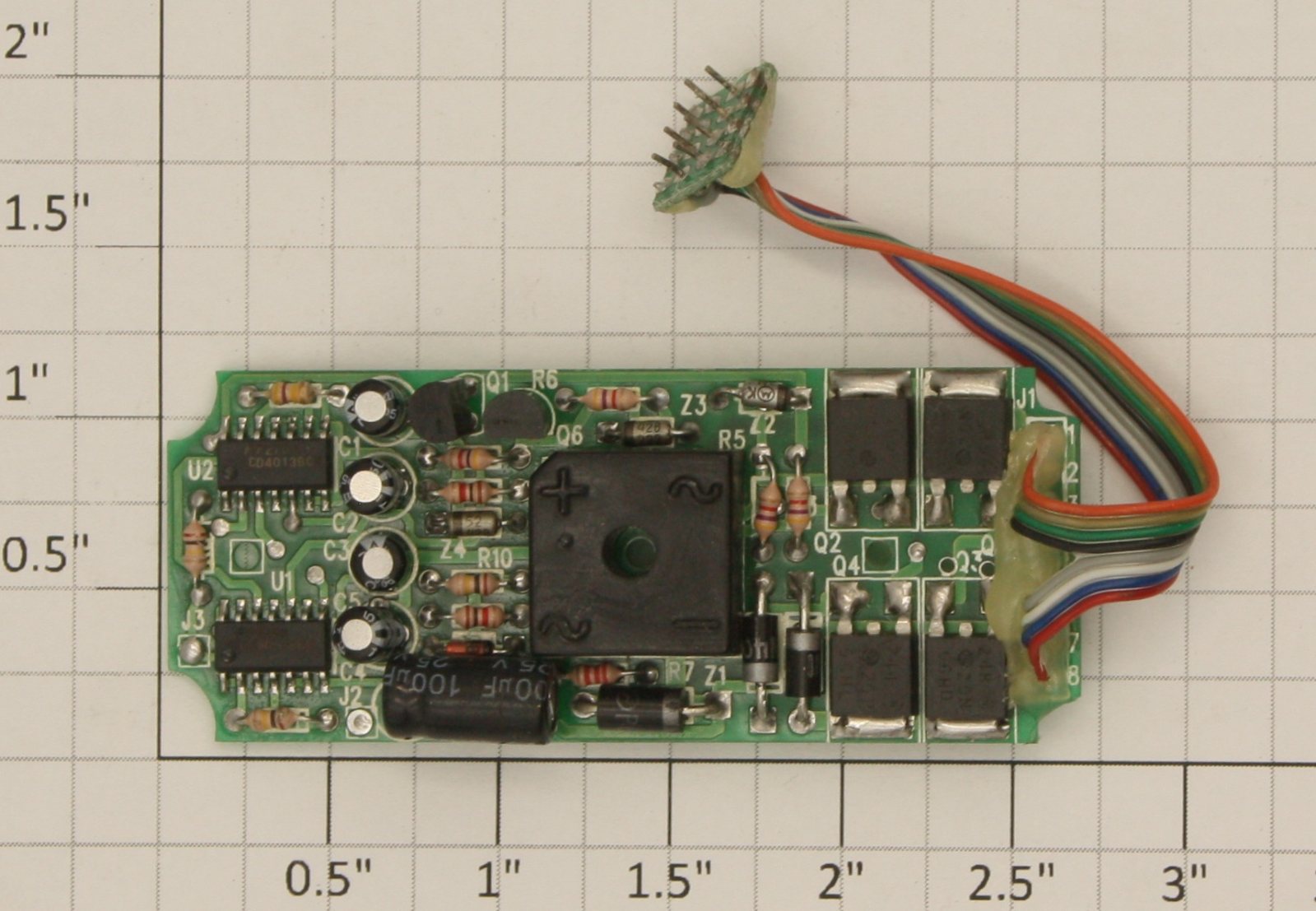 Acme SW-1 AC or DC Powered - Non-Sound Version Printed Circuit Board