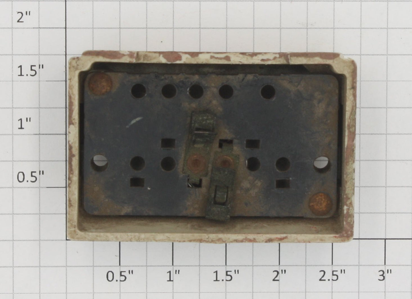 American Flyer XA10961-W S Gauge White Whistle Control Button