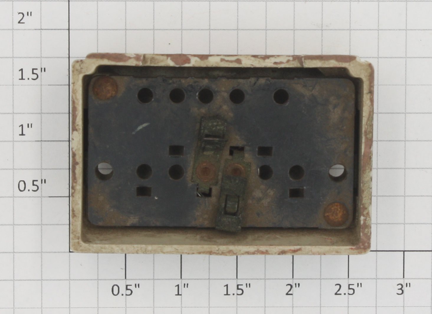 American Flyer XA10961-W S Gauge White Whistle Control Button