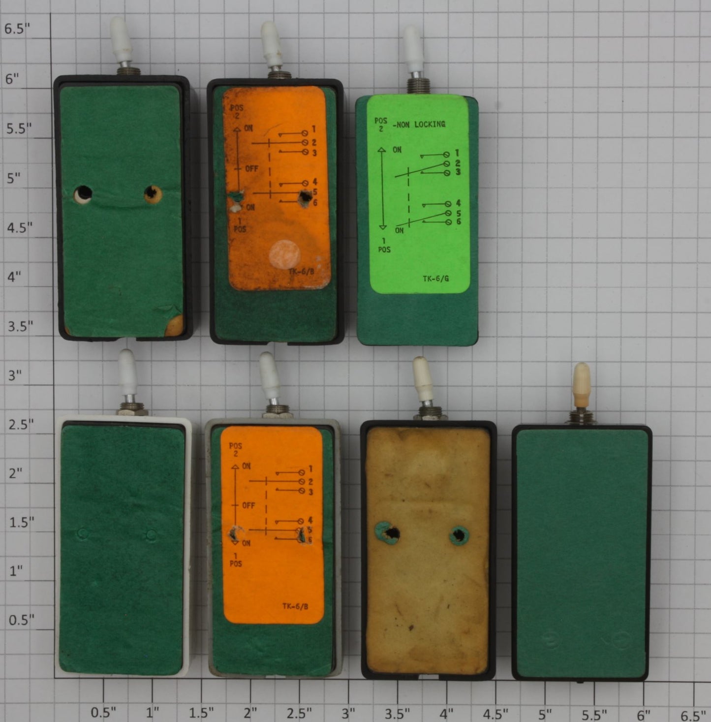 Acme 0702-2 Toggle Switch Assortment (Bag of 7)