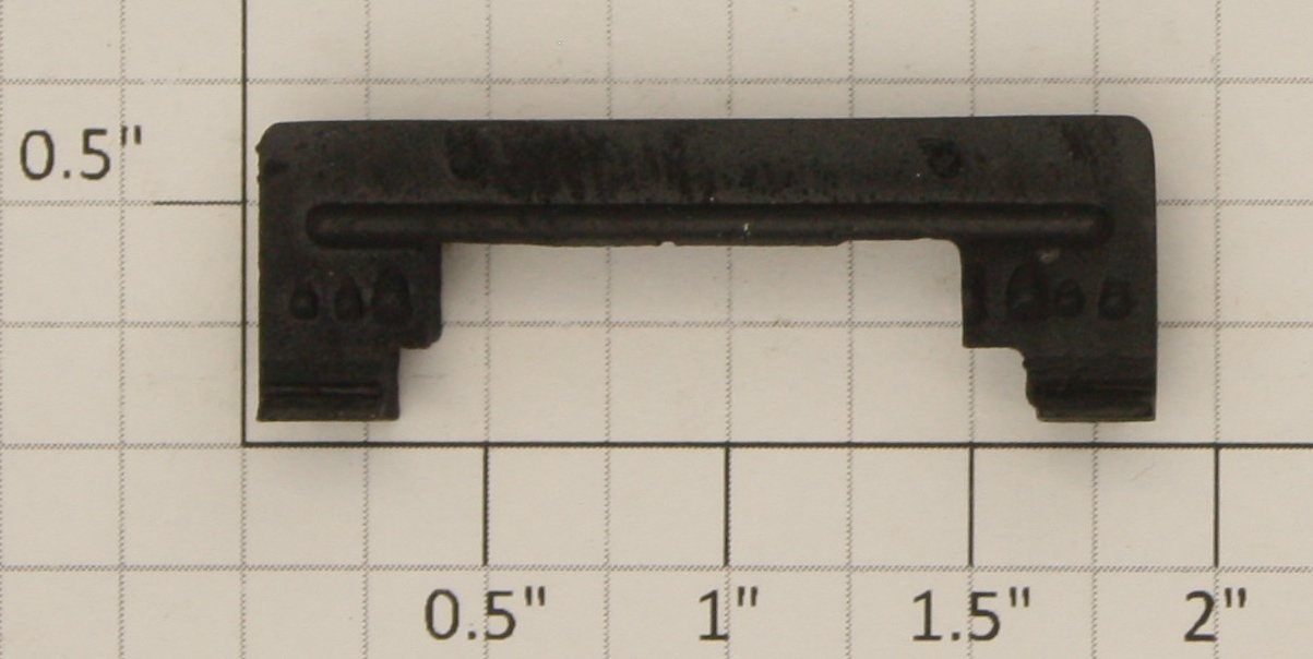 American Flyer PA11B913X S Scale End Rail Short Lower Assembly