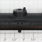 Athearn 14990 HO Black Tank Car Body