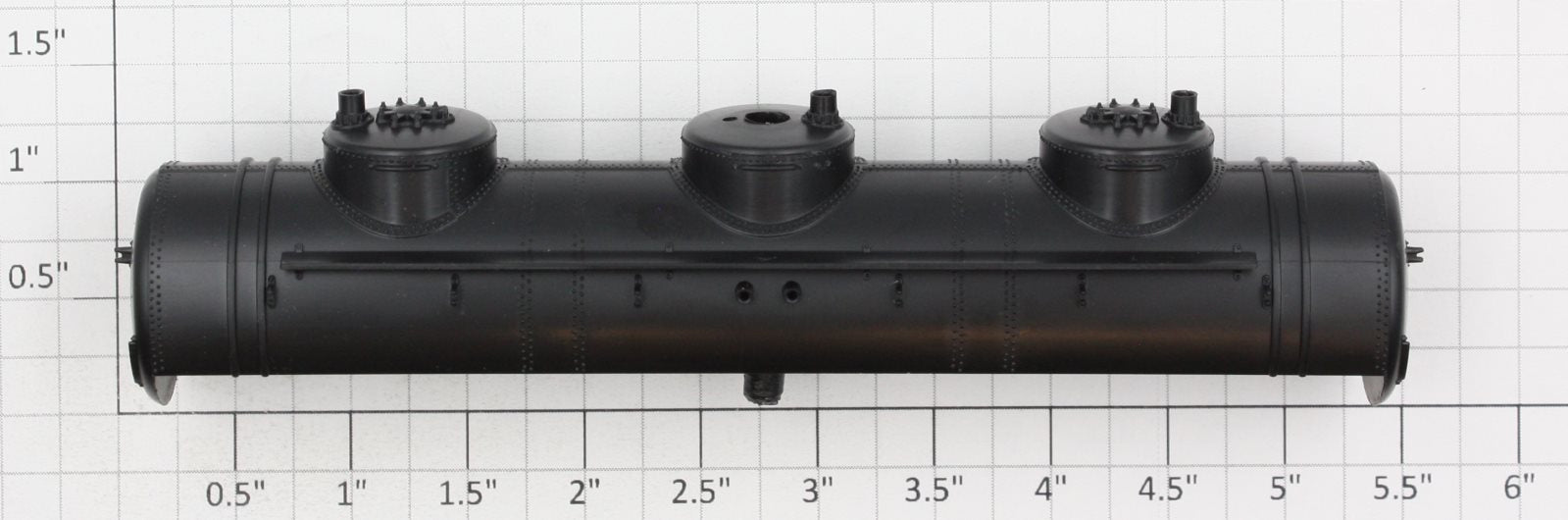 Athearn 14990 HO Black Tank Car Body