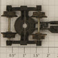 American Flyer XA16C084 S Scale Plastic Pikemaster Truck
