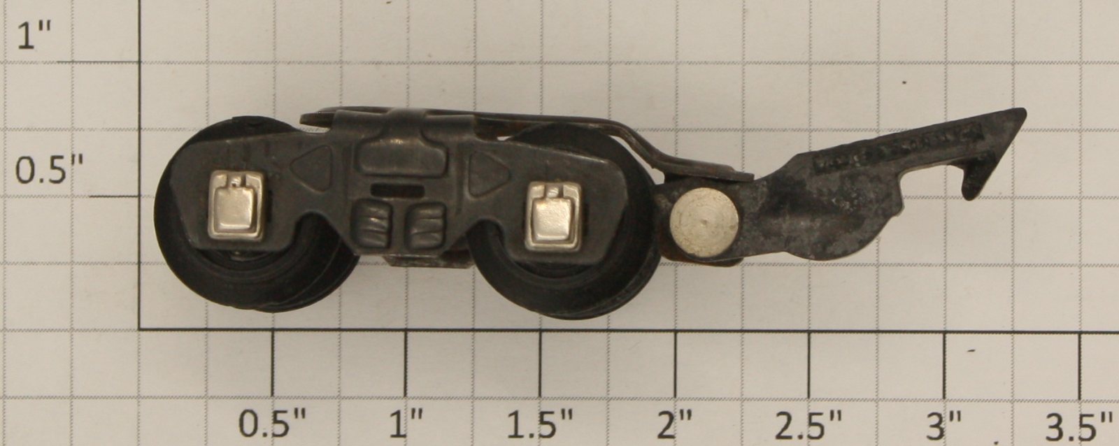American Flyer XA12A057A S Tin Link Coupler Freight Car Truck w/o Weight