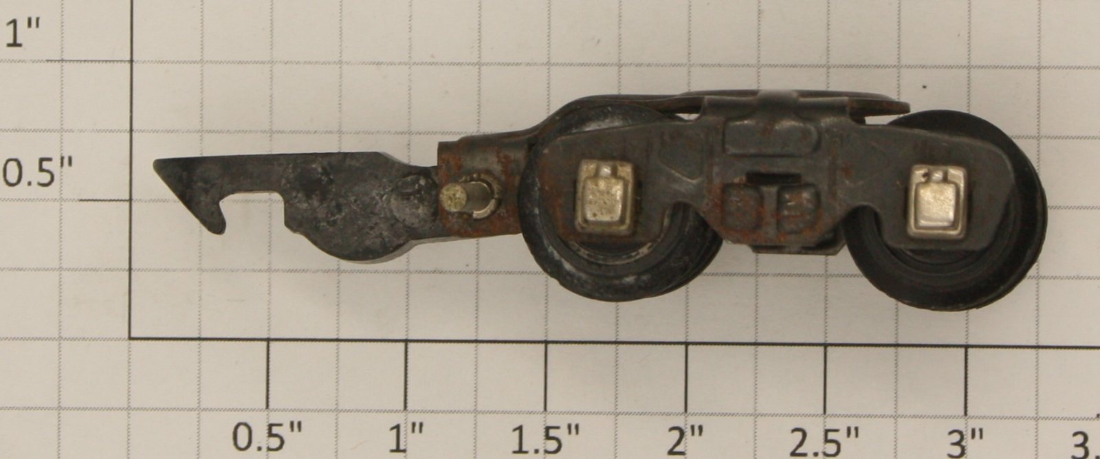 American Flyer XA12A057A S Tin Link Coupler Freight Car Truck w/o Weight