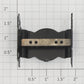Lionel TS-17 Prewar 4-Wheel Plain Truck Frame - with Stud & Bolster