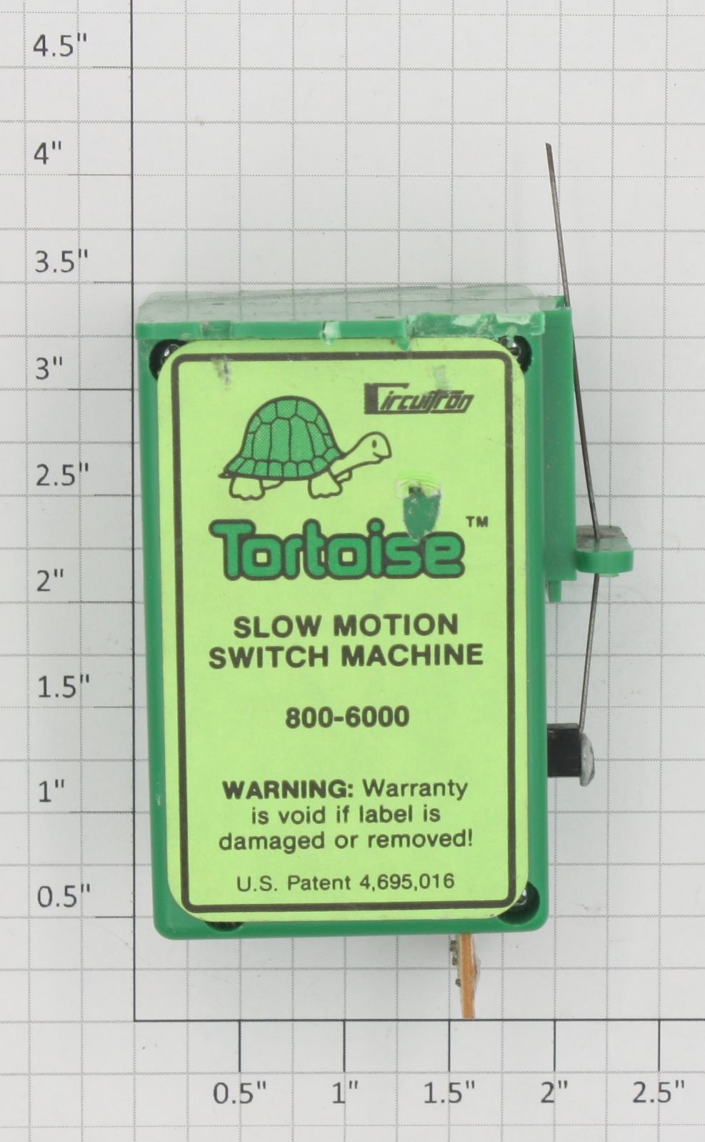 Circuitron 800-6000 Tortoise Slow Motion Switch Machine – Trainz