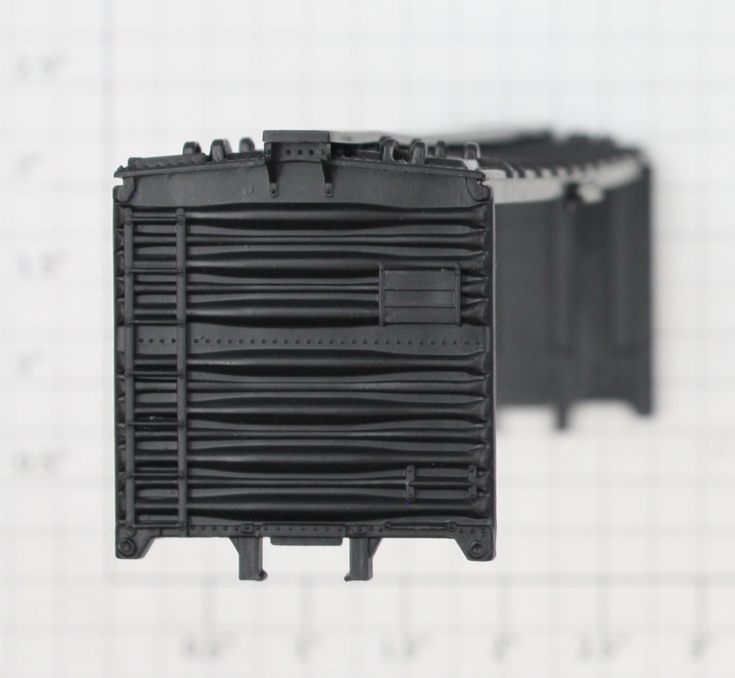Athearn 16007 HO Black Reefer Car Shell