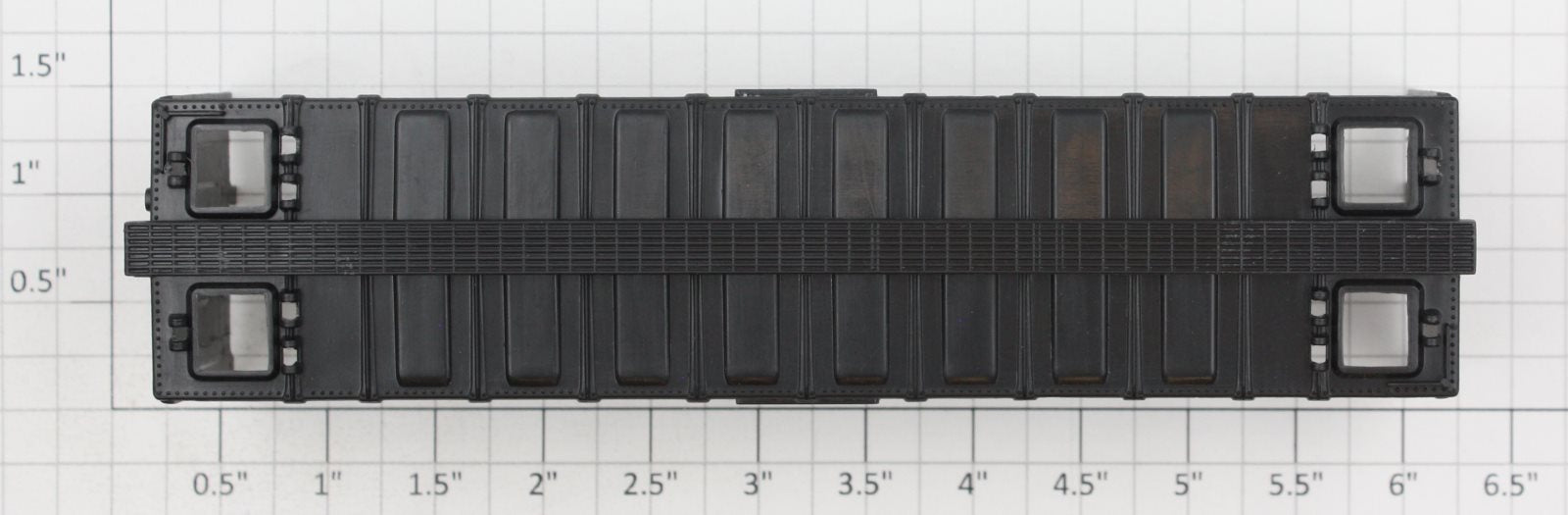 Athearn 16007 HO Black Reefer Car Shell