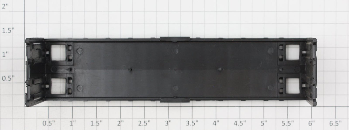 Athearn 16007 HO Black Reefer Car Shell