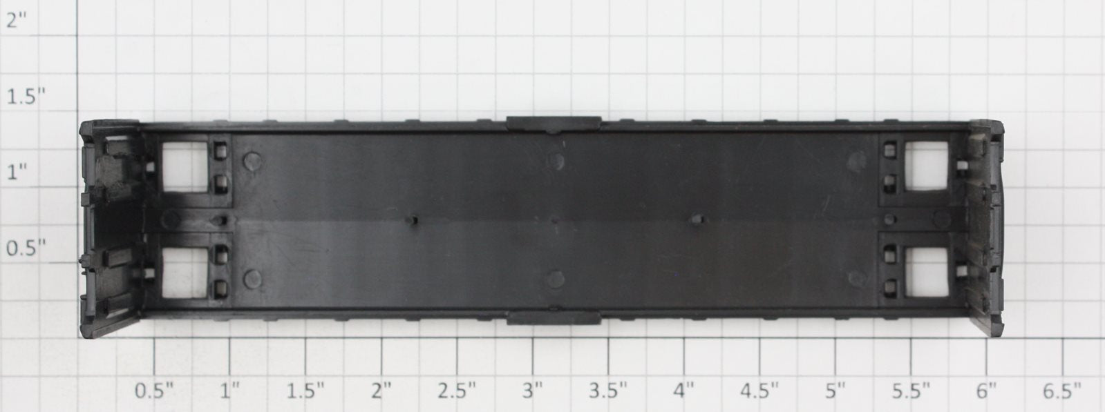 Athearn 16007 HO Black Reefer Car Shell