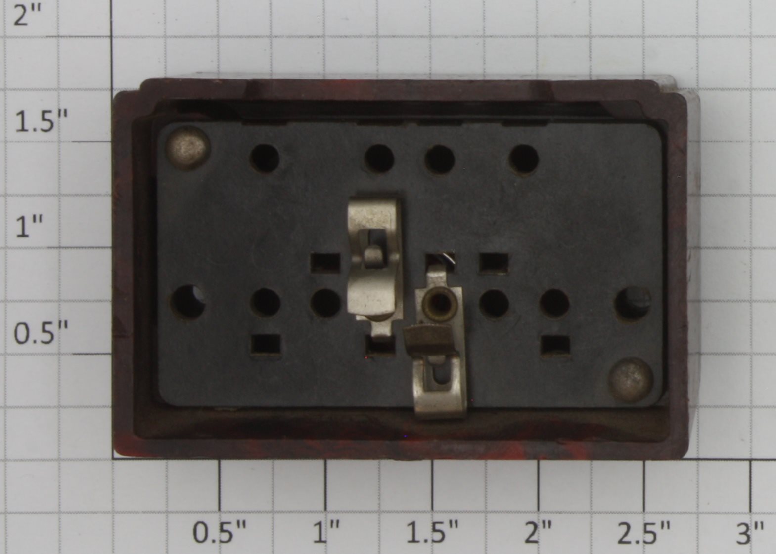 American Flyer XA10961-BL S Gauge Uncoupler Bakelite Control Button