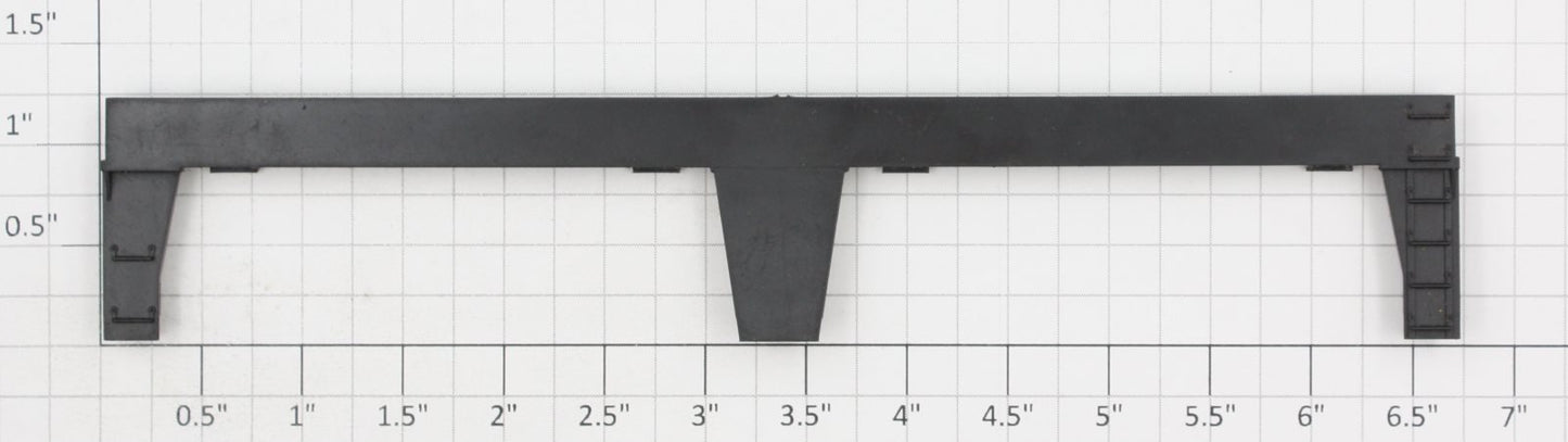 Athearn 14072 HO Black Auto-Loader Side Detail