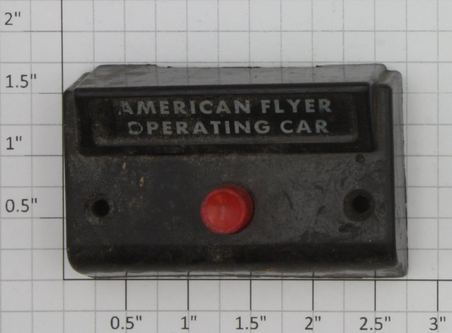American Flyer XA14A965-AE S Scale Operating Car Control Button without Wire