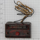 Lionel 2450-714 S Scale Red Swirl "Log Unloading Car" Control Button Wired