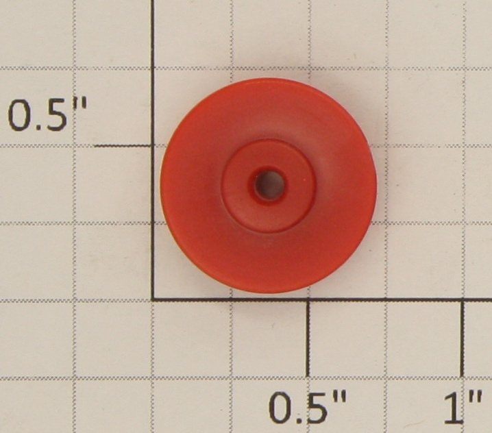 American Flyer PA9990E Franklin / Washington Red Plastic Front Wheel