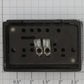 American Flyer 0711-546 Unlettered Black Face Control Button with Claw Terminal