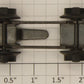 American Flyer XA30A035 S Scale Pilot Front Truck for 21165 & 21168 Engines