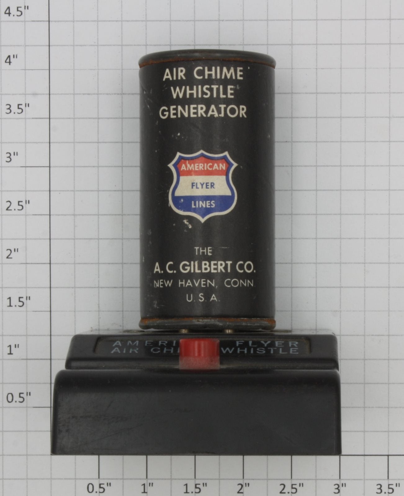 American Flyer XA-1166 S Scale Air Chime Whistle Controller