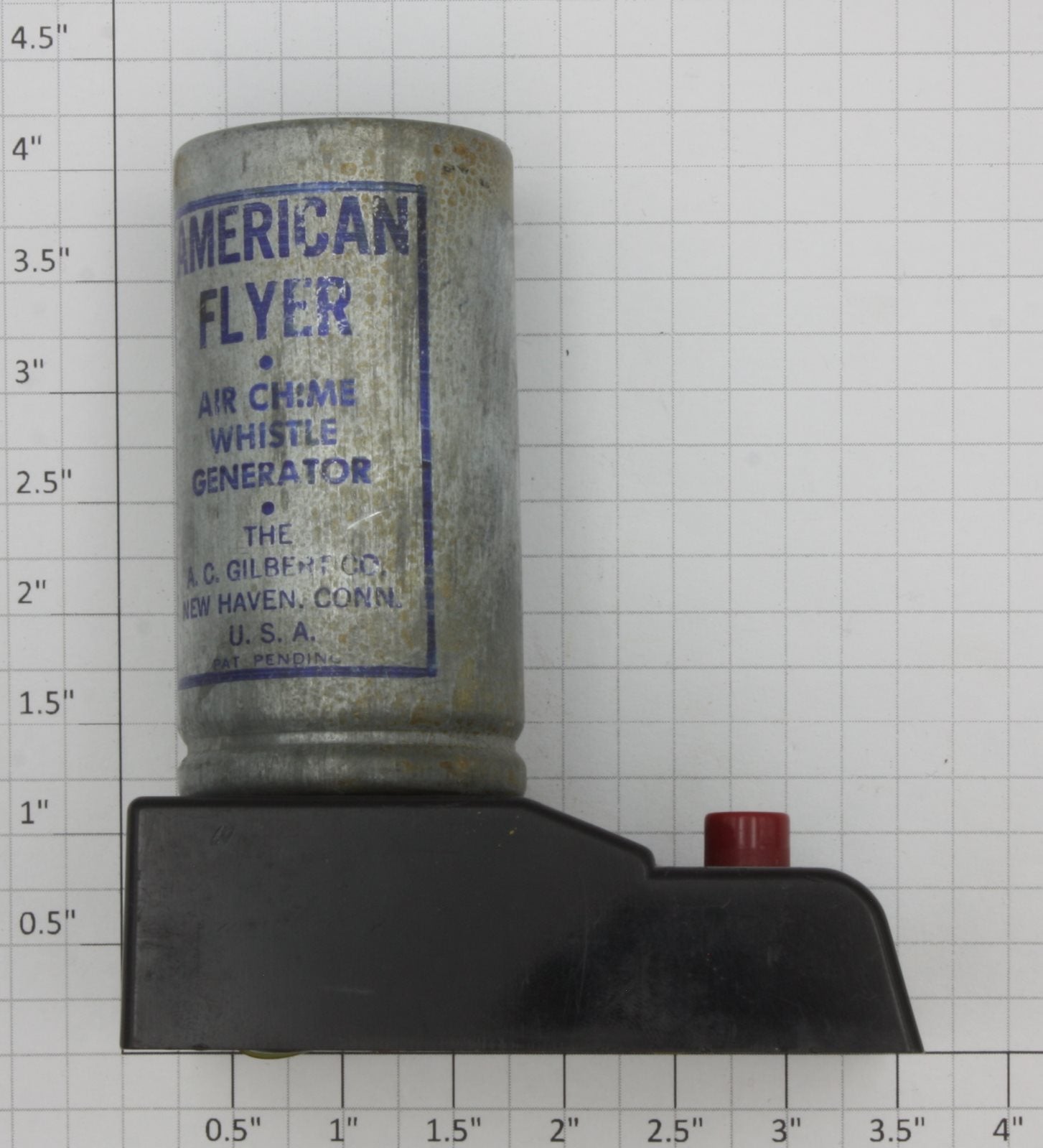 American Flyer XA-1166 S Scale Air Chime Whistle Controller
